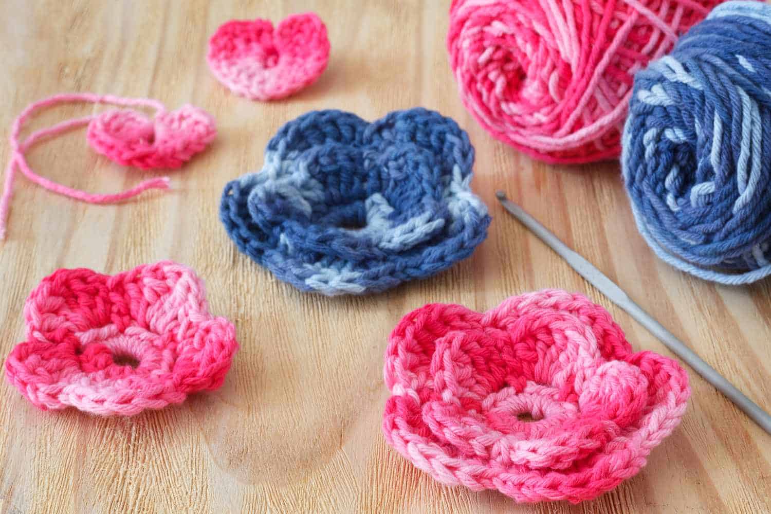 crochet pattern flower
