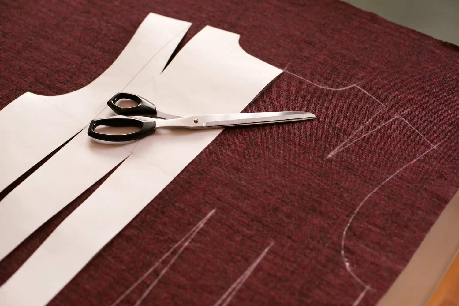cutting designs in sewing