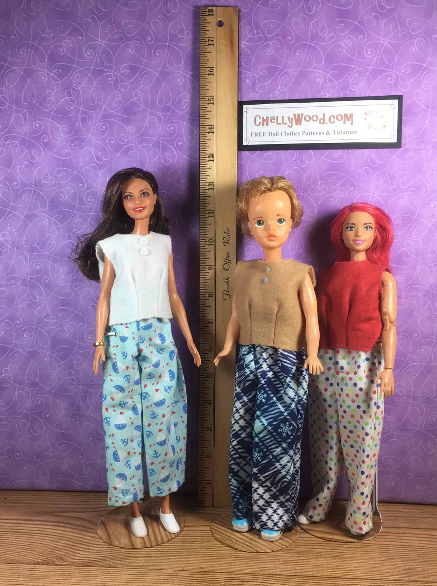 measure doll to fit