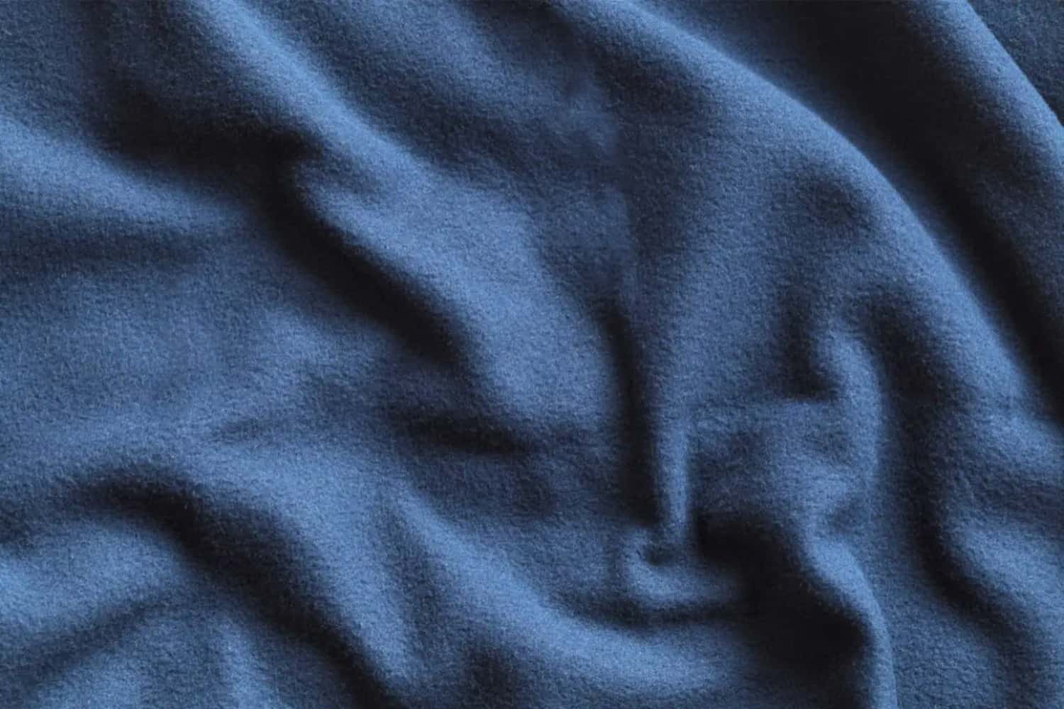 nap fabric blue