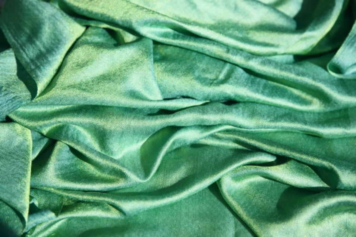 nap fabric green