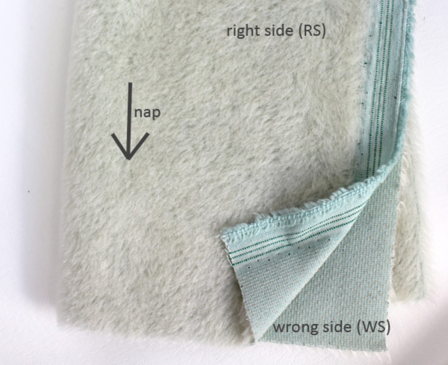 nap fabric sides