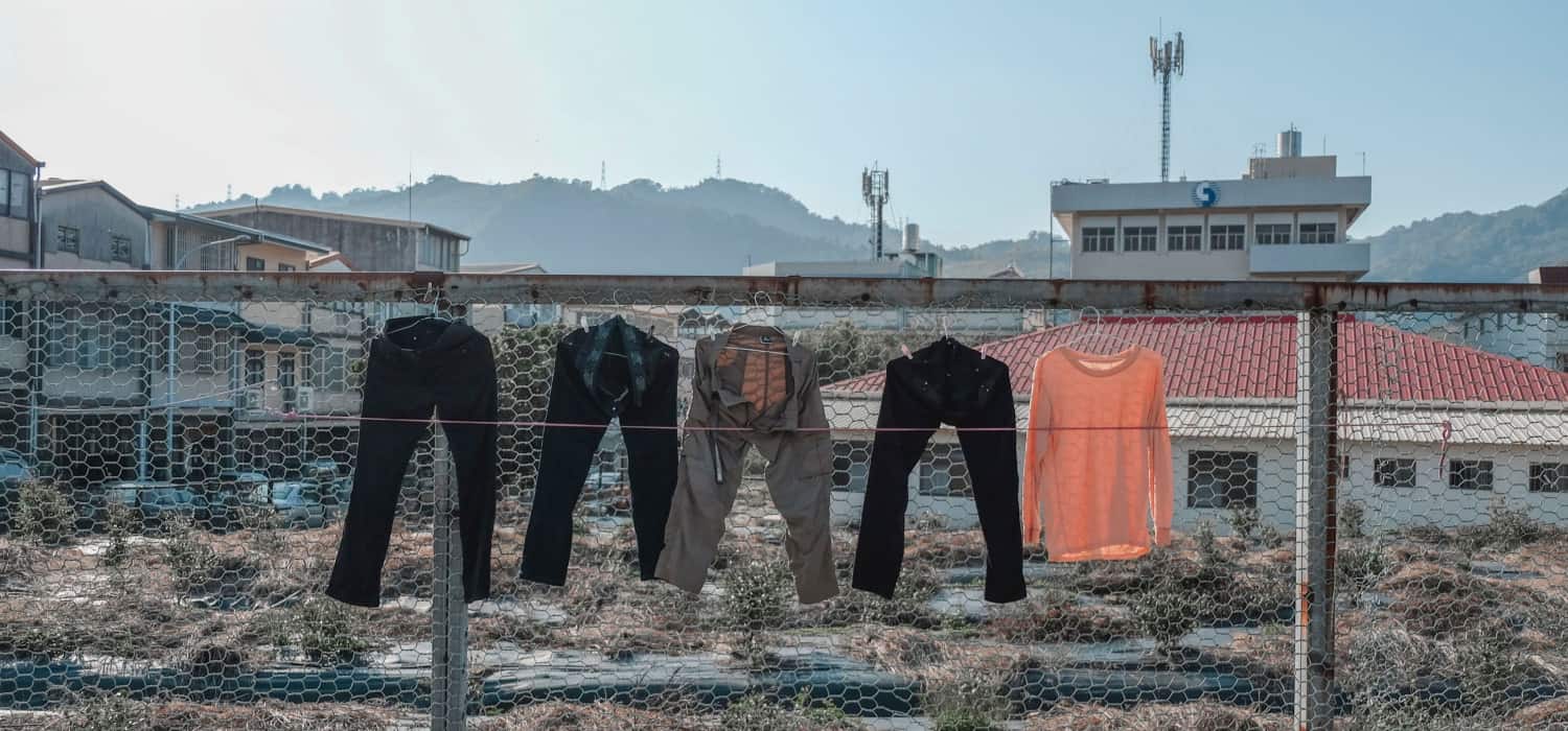 drying clothes 