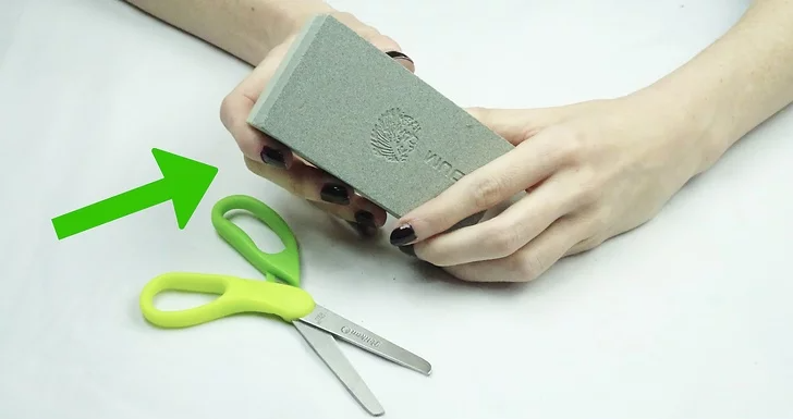 sharpening fabric scissors