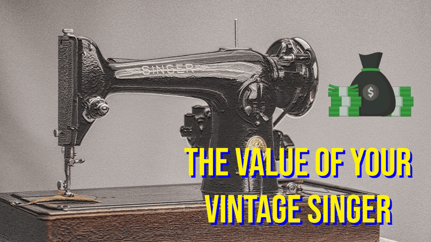 value of vintage sewing machine