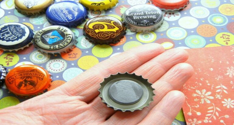 How to Make Bottle Cap Magnets: Easy Crafting Ideas