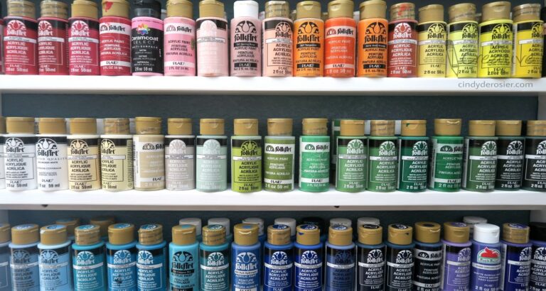 How to Store Craft Paint: Full Guide