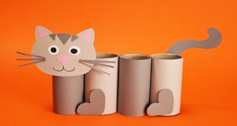 Easy Cat Craft Ideas for Creative Fun at Home